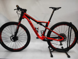 Pre-Owned Cannondale Scalpel RE Carbon Dual Suspension MTB - Medium