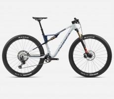 Demo Orbea Oiz M10 Dual Suspension Carbon Mountain Bike 29" SILV/BLU S