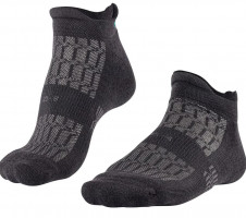 Sox Crew Solid Silver Unisex Socks 