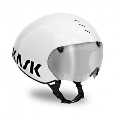 Kask Bambino Pro White Time Trial Helmet