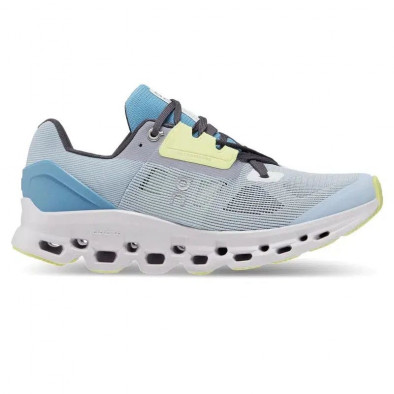 On Cloudstratus 2.0 Ladies Running Shoes - Chambray Lavender