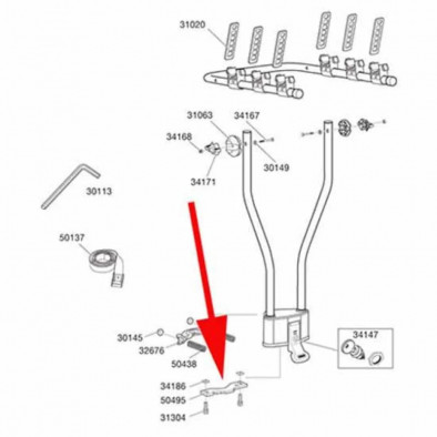 Thule TA50495 Plate Hang On 