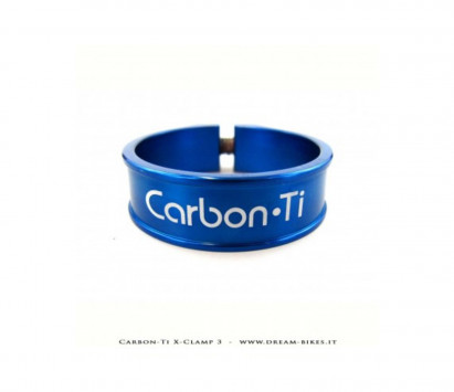 Carbon TI X-Clamp QR 31.8mm Seat Post Clamp 
