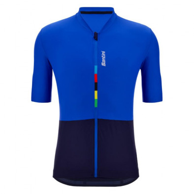 Santini UCI Official Riga Short Sleeve Men's Jersey 