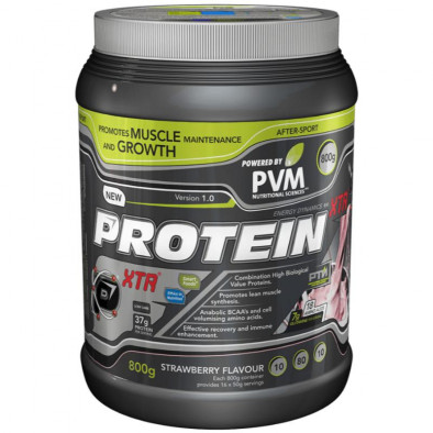 PVM Protein XTR 800g Tub Strawberry 