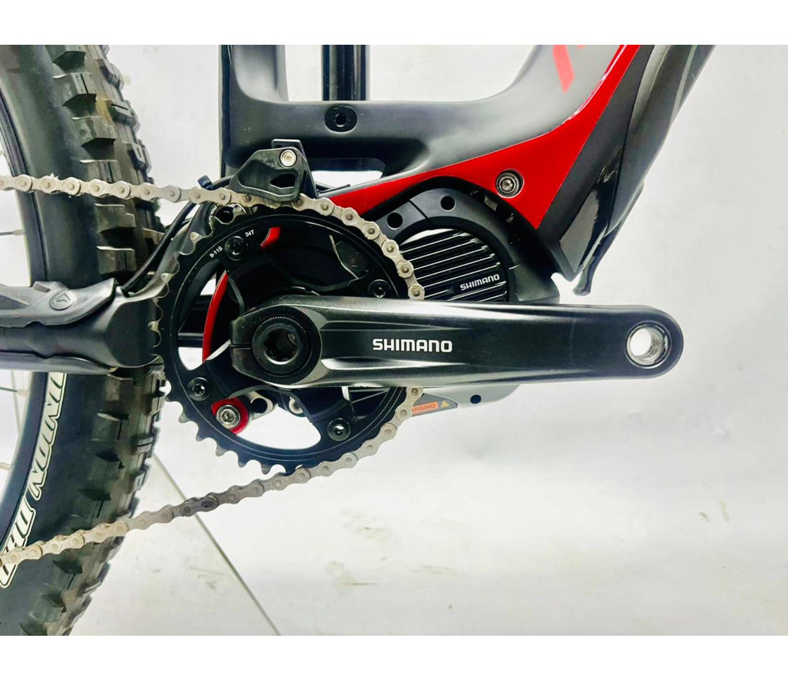 Pre-Owned Merida E One- Forty Carbon Mountain E-Bike - Medium