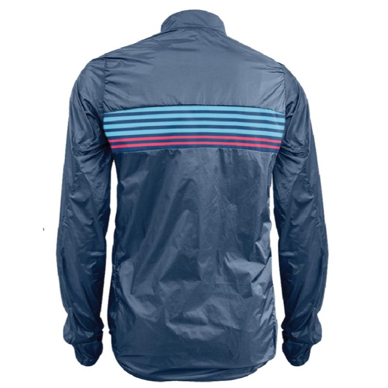 Wattz Men's Amplify Classic Stripe Rain Jacket