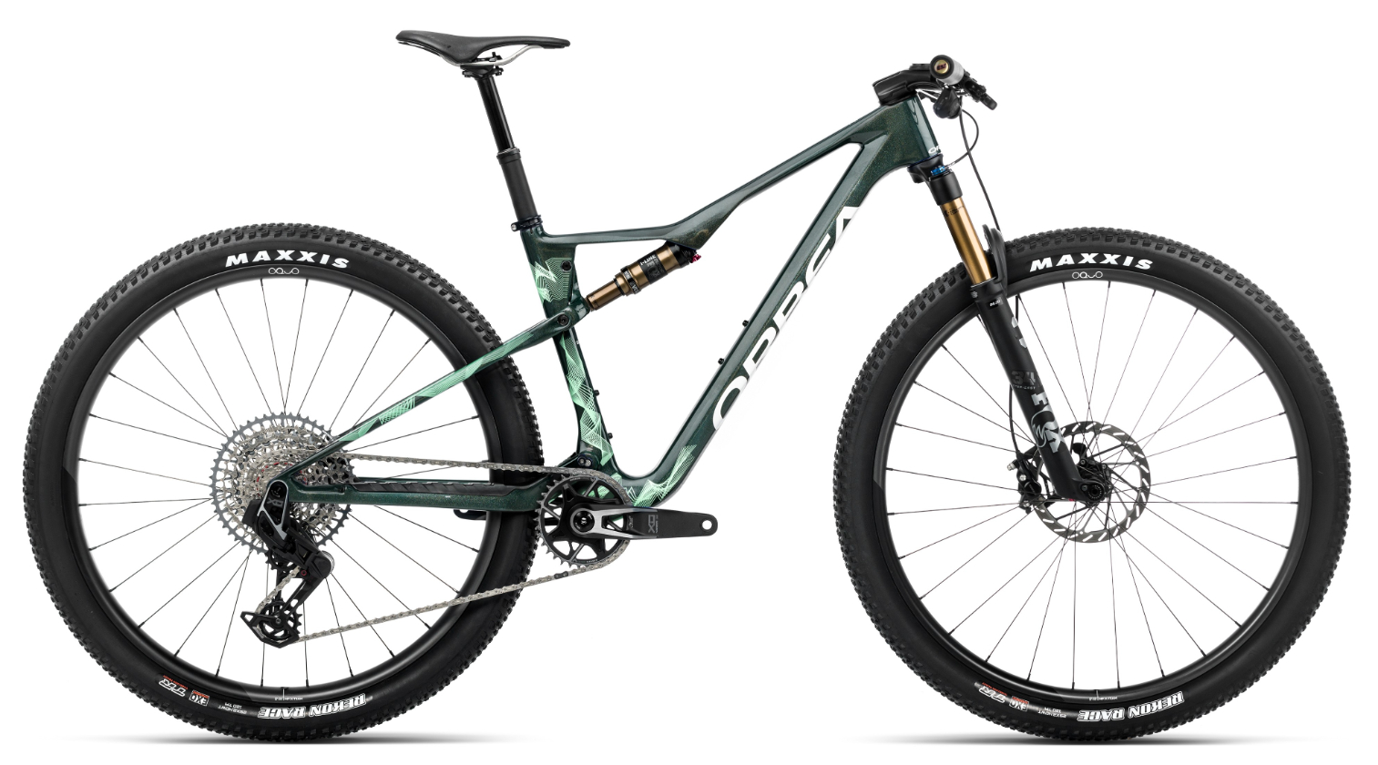 Orbea Oiz M-Team AXS Carbon Dual Suspension Mountain Bike 2025 