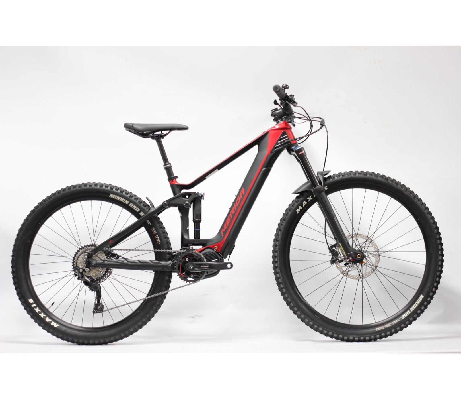 Pre-Owned Merida E-One- Forty Dual Suspension Carbon Mountain Bike -  Small