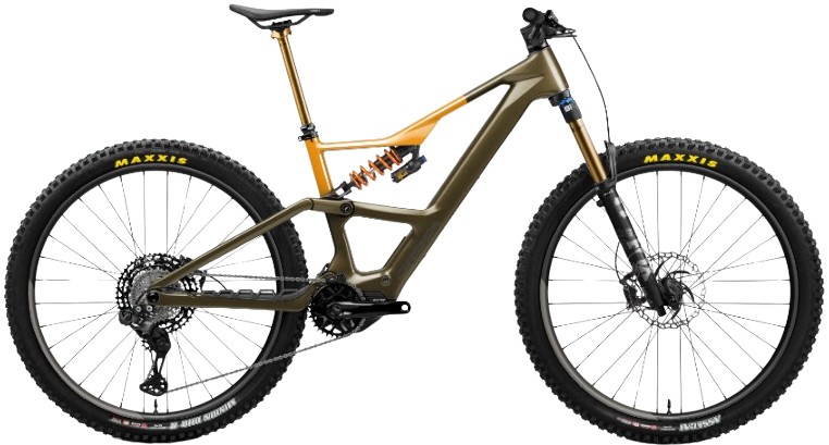 Orbea Rise LT M-Team 630Wh Carbon Dual Suspension Mountain eBike 2025