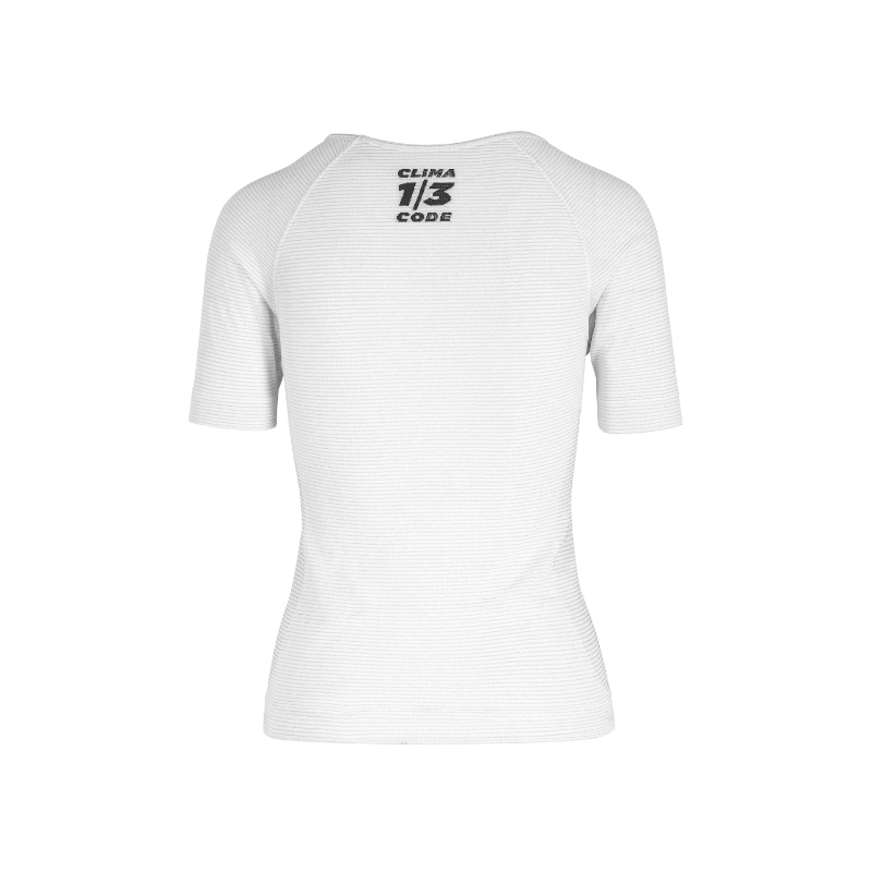 Assos Ladies White Summer Skin Layer Short Sleeve Base Layer