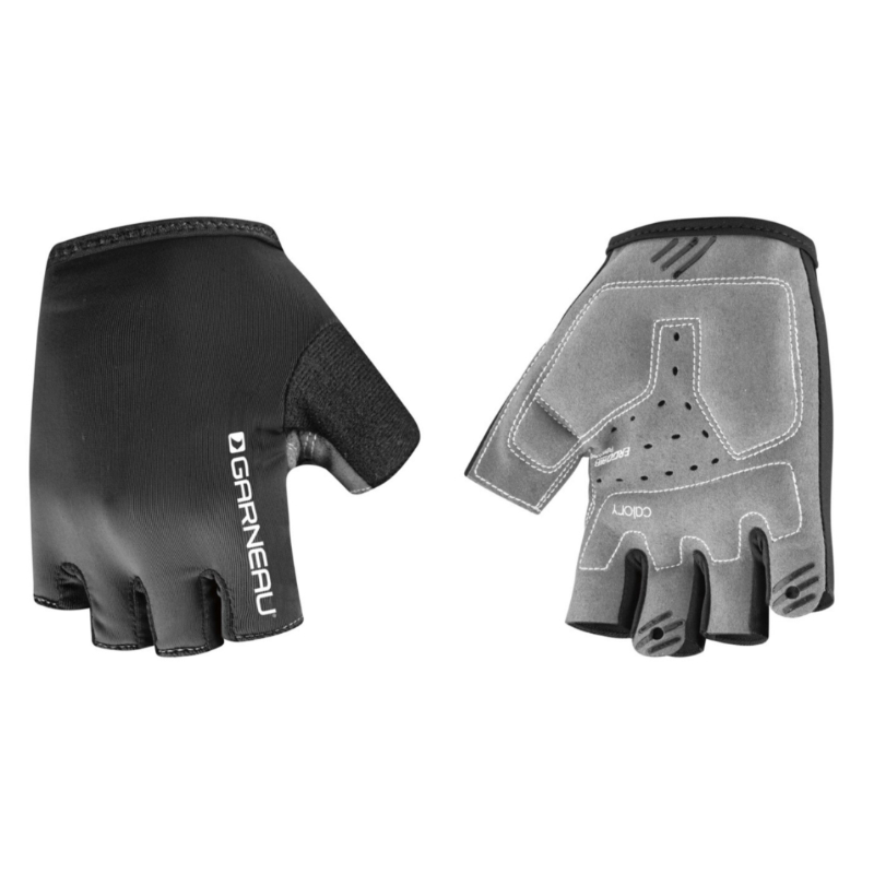 Louis Garneau Junior Black Short Finger Gloves 