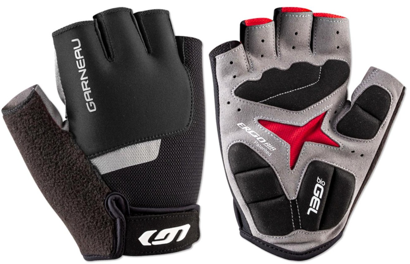 Louis Garneau Calory Grey Short Finger Gloves 