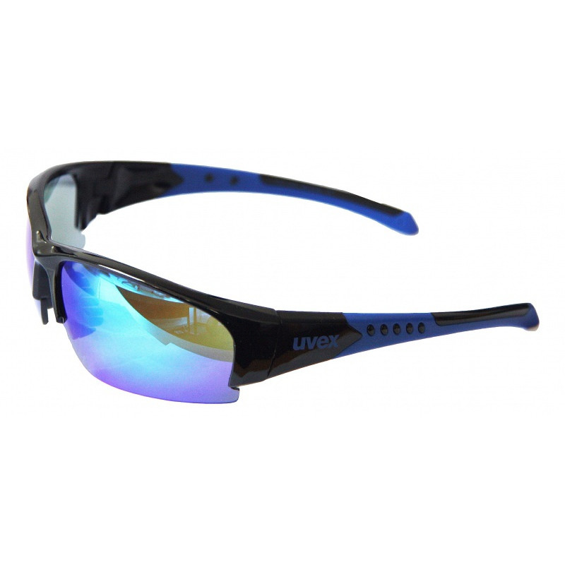 Uvex Black/Blue Sportstyle 217 Sunglasses