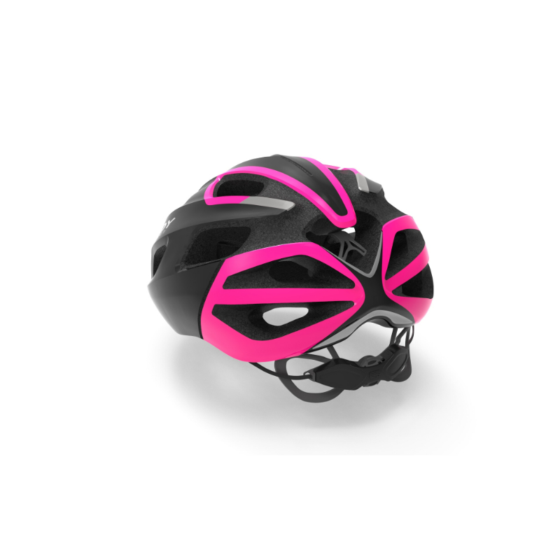 Rudy Project Black/ Pink Fluo (Shiny) Strym Road Helmet