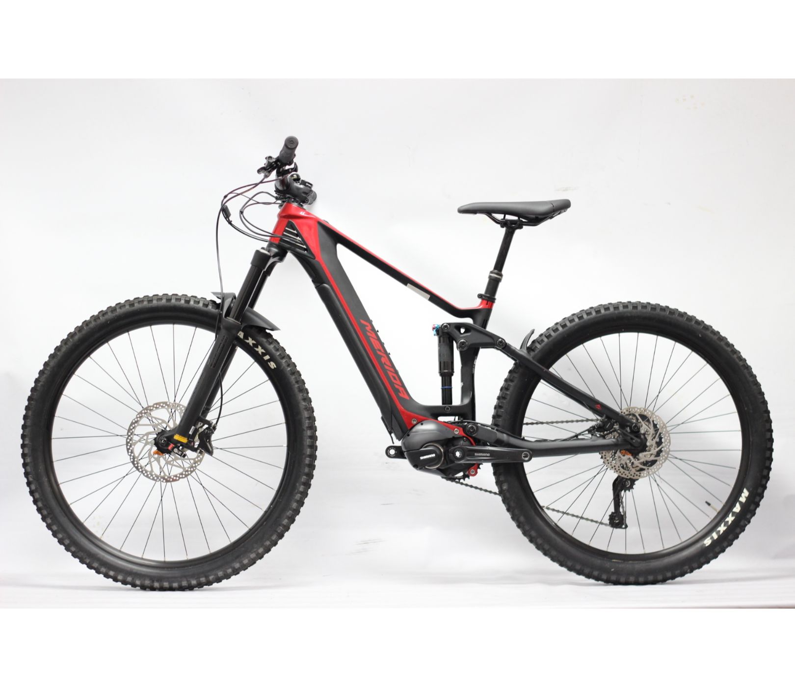 Pre-Owned Merida E-One- Forty Dual Suspension Carbon Mountain Bike -  Small