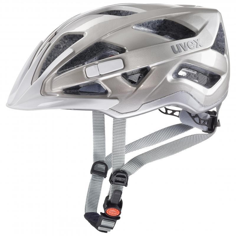 Uvex Active Pros Silver MTB Helmet