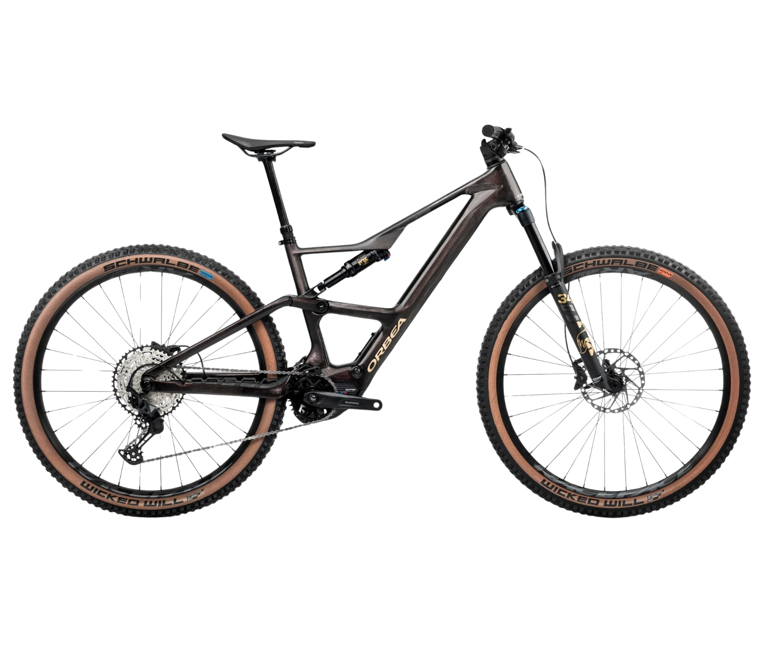 Orbea Rise SL M20 630Wh Carbon Dual Suspension Mountain eBike 2025