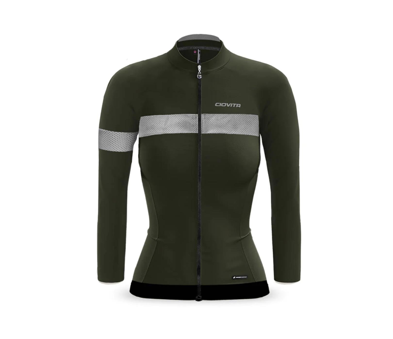 Ciovita Faro Reflective Olive Ladies Jacket 