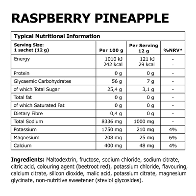 32GI Hydrate 1000 Pack of 12 Sachets