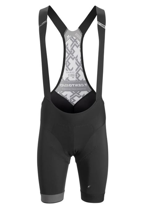 Assos Men's Black Cento Evo Bib Shorts