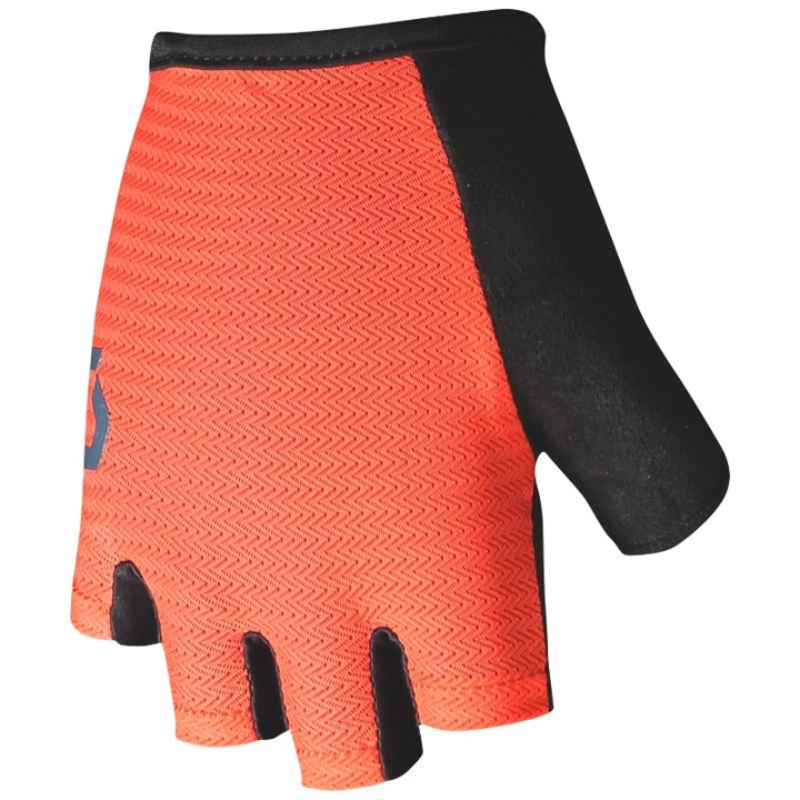 Scott Orange Aspect Sport Gel Short Finger Gloves