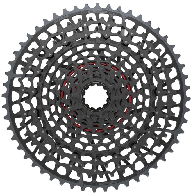 SRAM XS-1295 T-Type 10-52T 12-Speed MTB Cassette