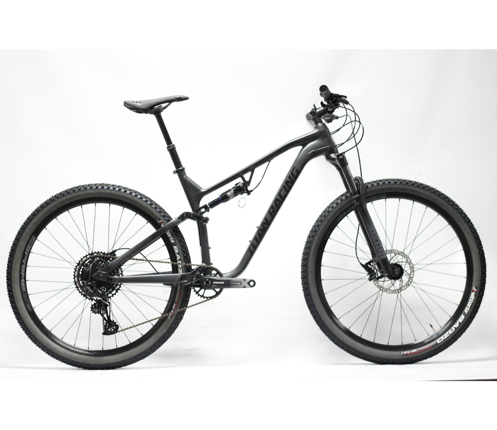 2023 Titan Cypher Dash 120 Dual Suspension Aluminium  Mountain Bike 