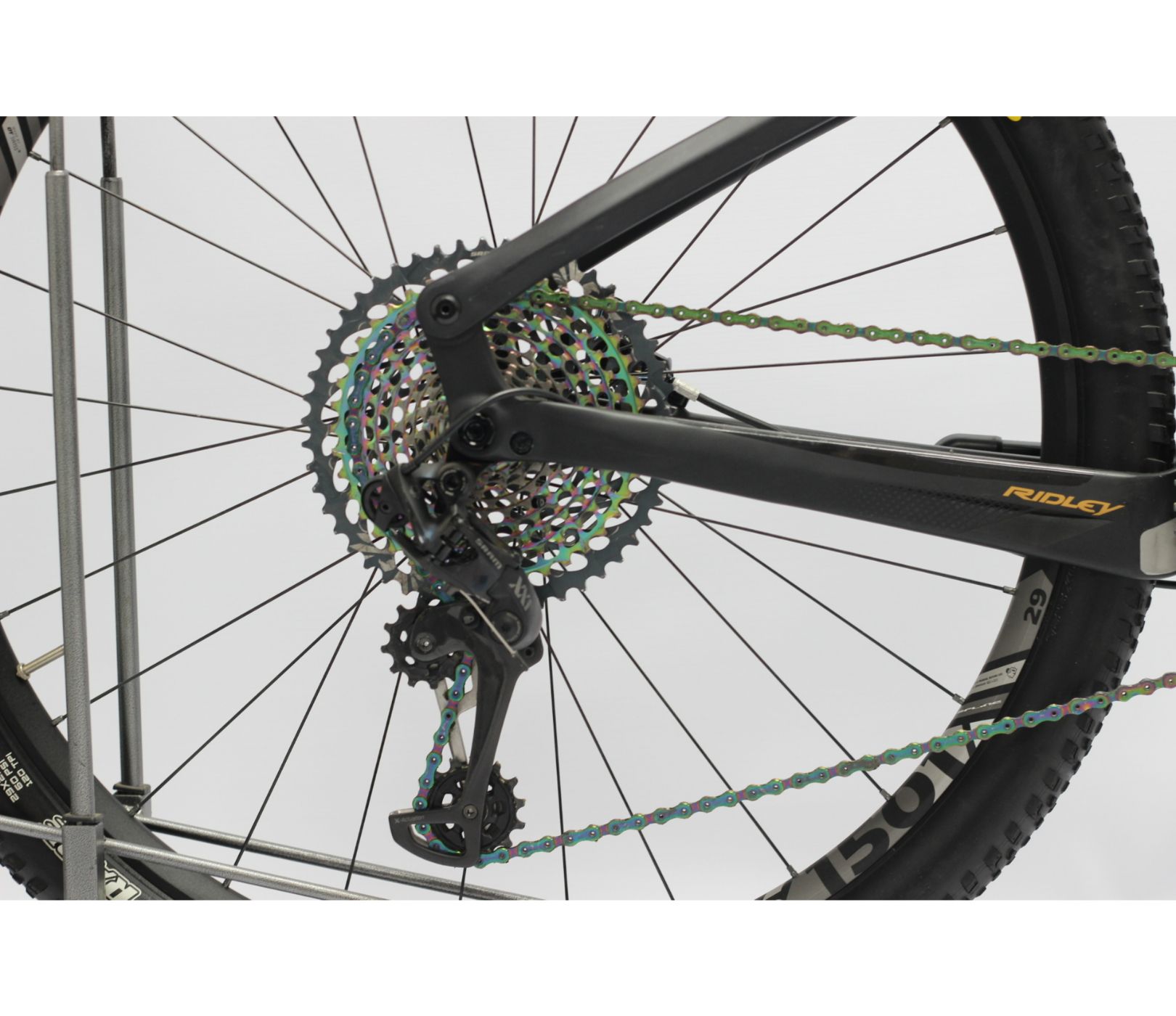 Pre-Owned Ridley Sablo Carbon Dual Suspension Mountain Bike - M