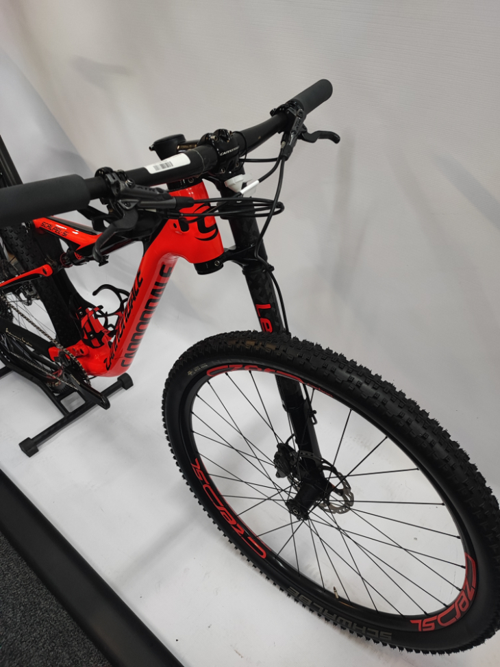 Pre-Owned Cannondale Scalpel RE Carbon Dual Suspension MTB - Medium