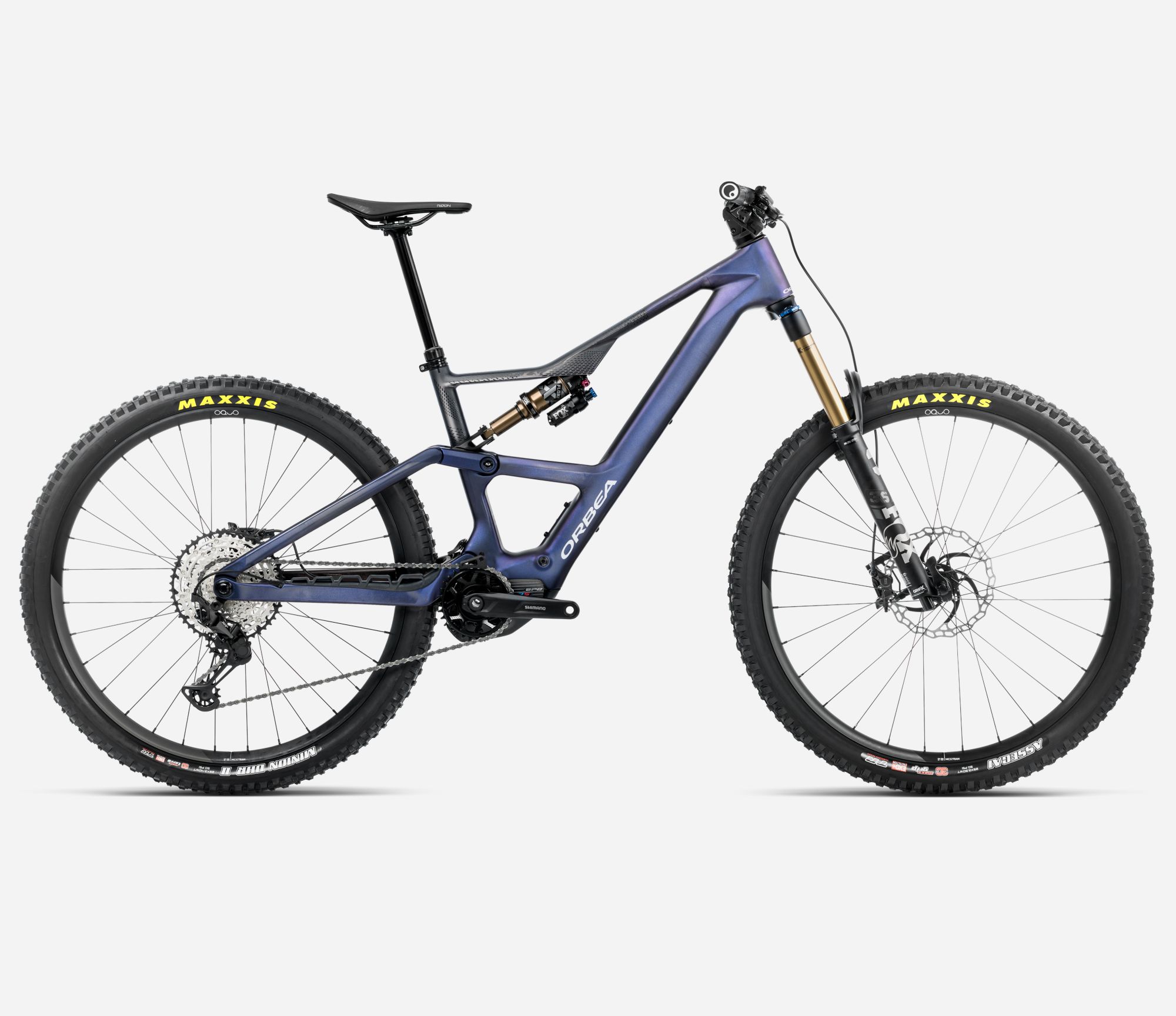 Orbea Rise LT M10 630Wh Carbon Dual Suspension Mountain eBike 2025