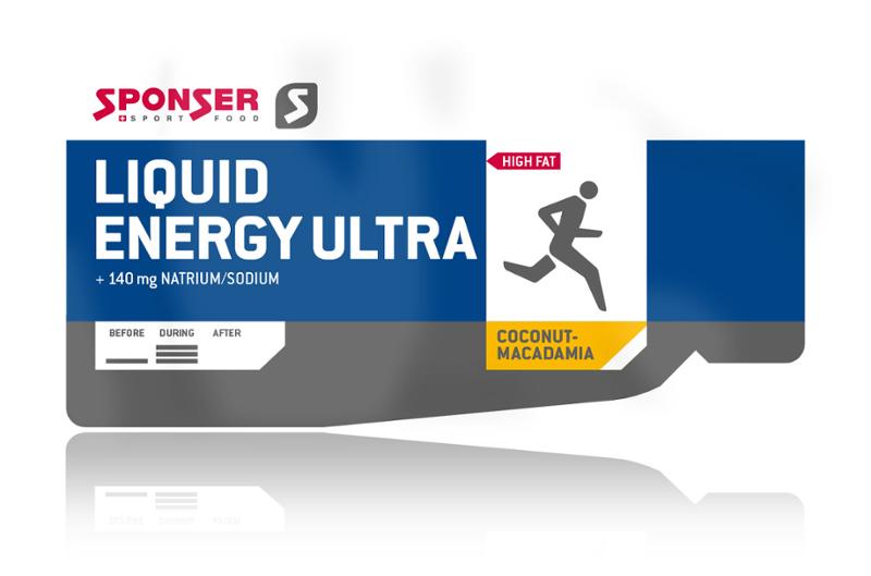 Sponser Liquid Energy Ultra Gel Coconut/Macadamia - 25G