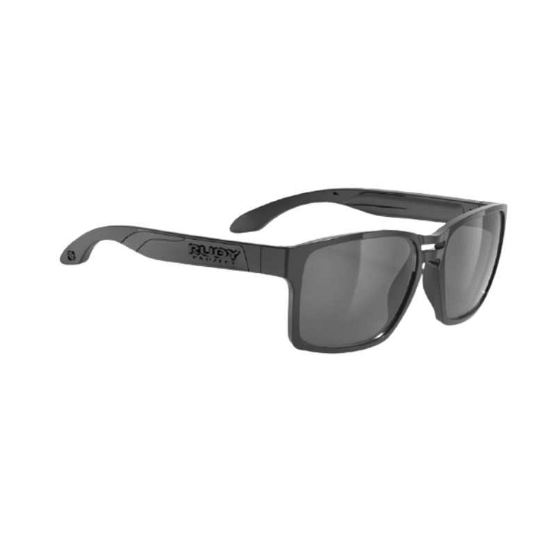 Rudy Project Black Gloss/ RP Optics Smoke Black Spinair 57 Sunglasses