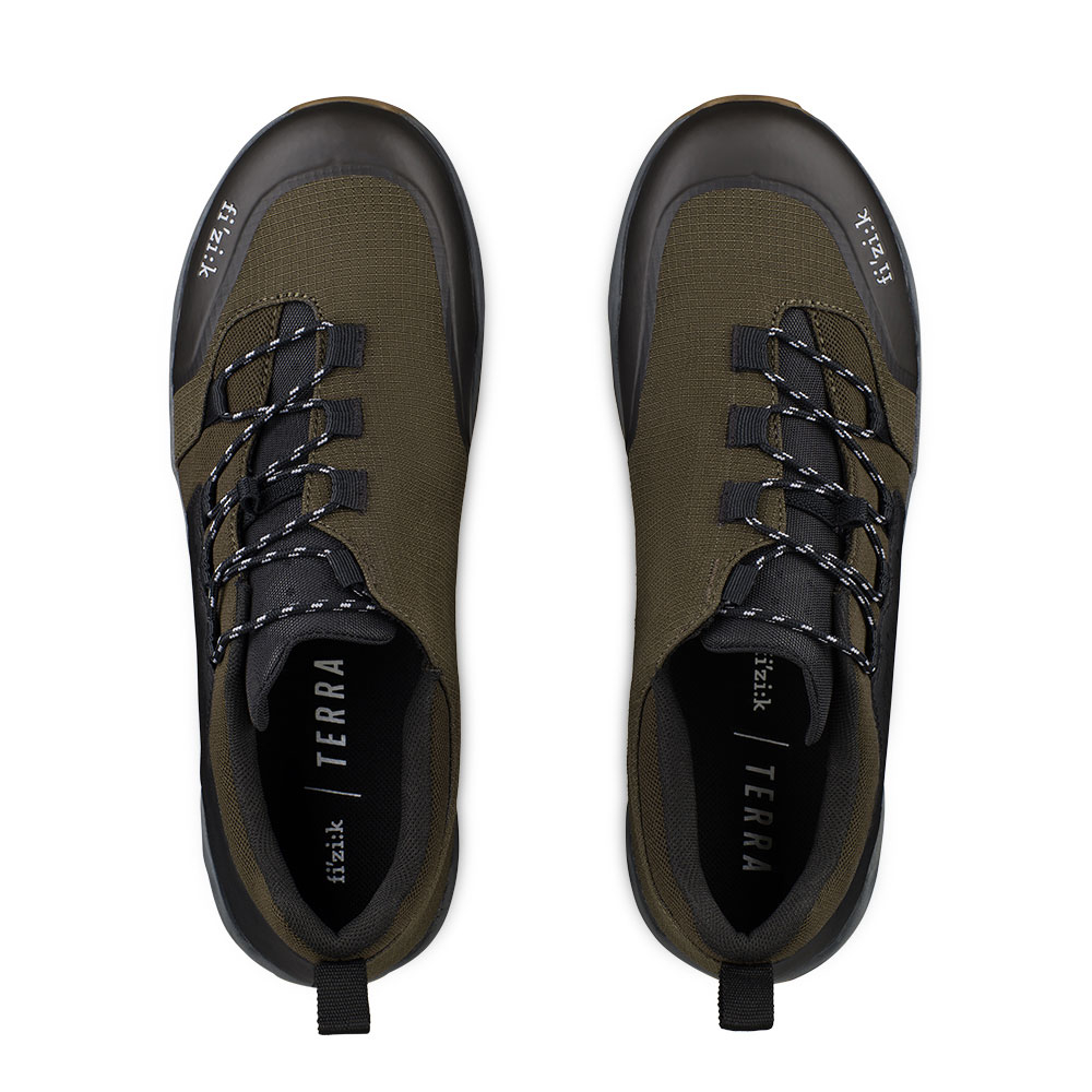 Fizik Terra Ergolace X2 Trail MTB Shoes Olive Caramel

