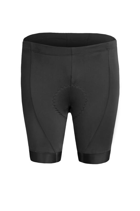 Wattz Men's Black Explode Gel Shorts 