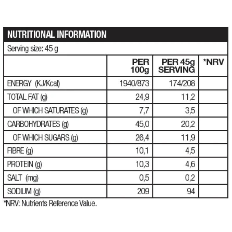 Cadence Balance 45g Bar - Apple Pie