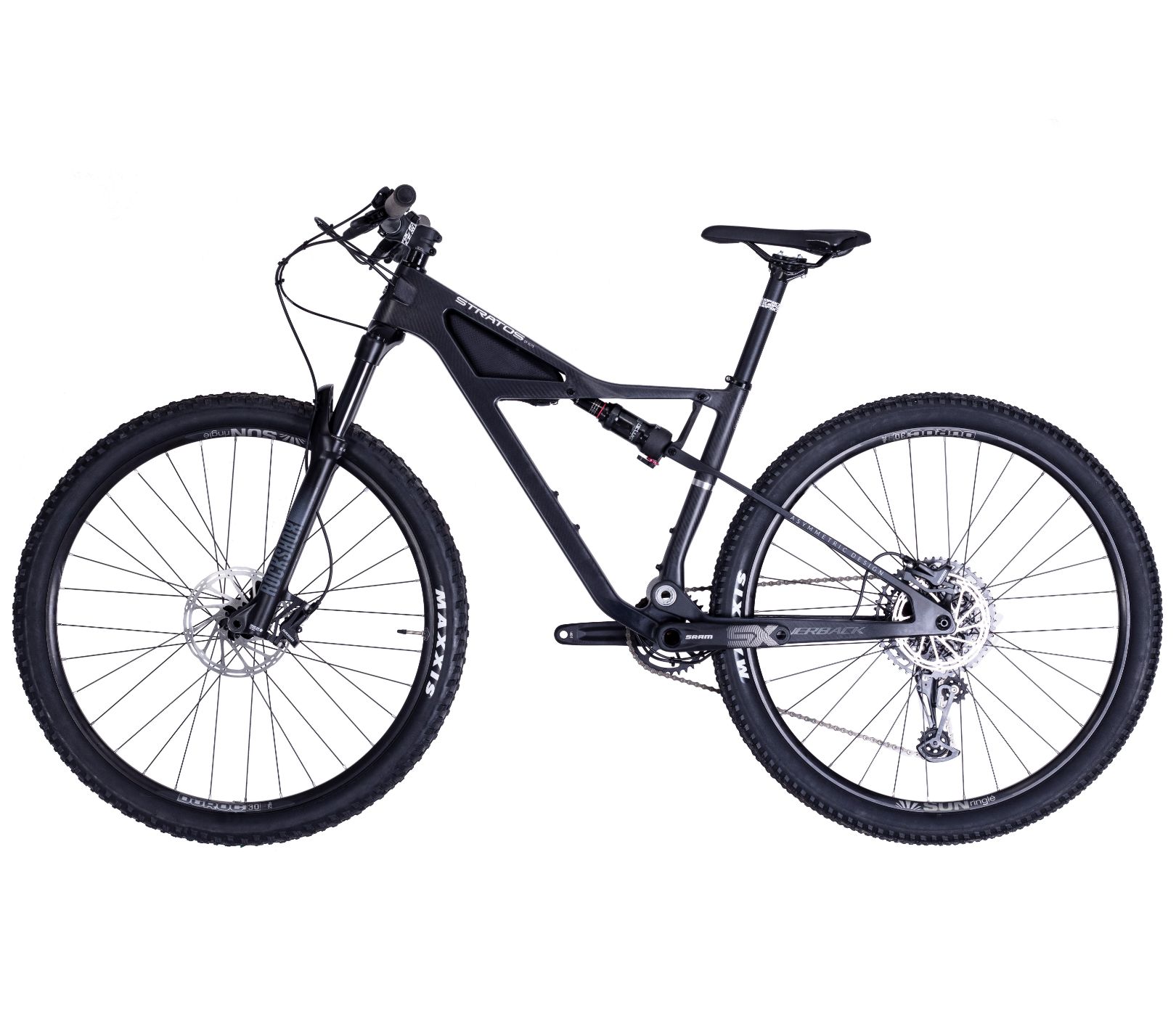 2022 Silverback Stratos Elite Dual Suspension Carbon Mountain Bike 