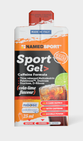 NamedSport Caffeine 25ML gel - Cola Lime 