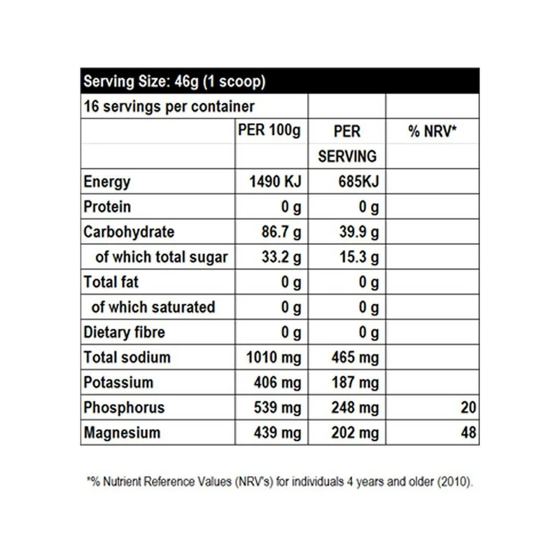 Cadence Carbofuel 1000g - Citrus 