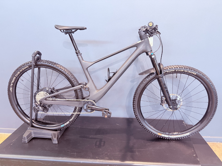 Demo Scott Spark 910 Carbon Dual Suspension Mountain Bike Large 2023 