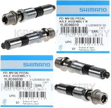 Shimano PD-M9100 Pedal Axle Assembly RIGHT