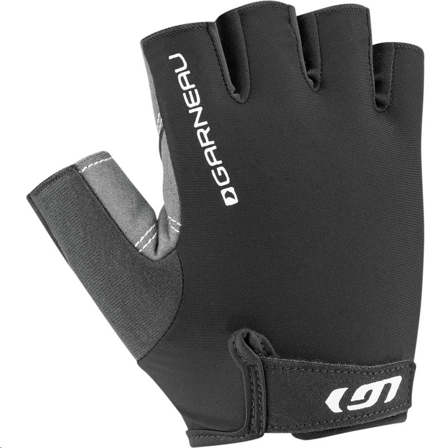 Louis Garneau Black Calory Short Finger Gloves