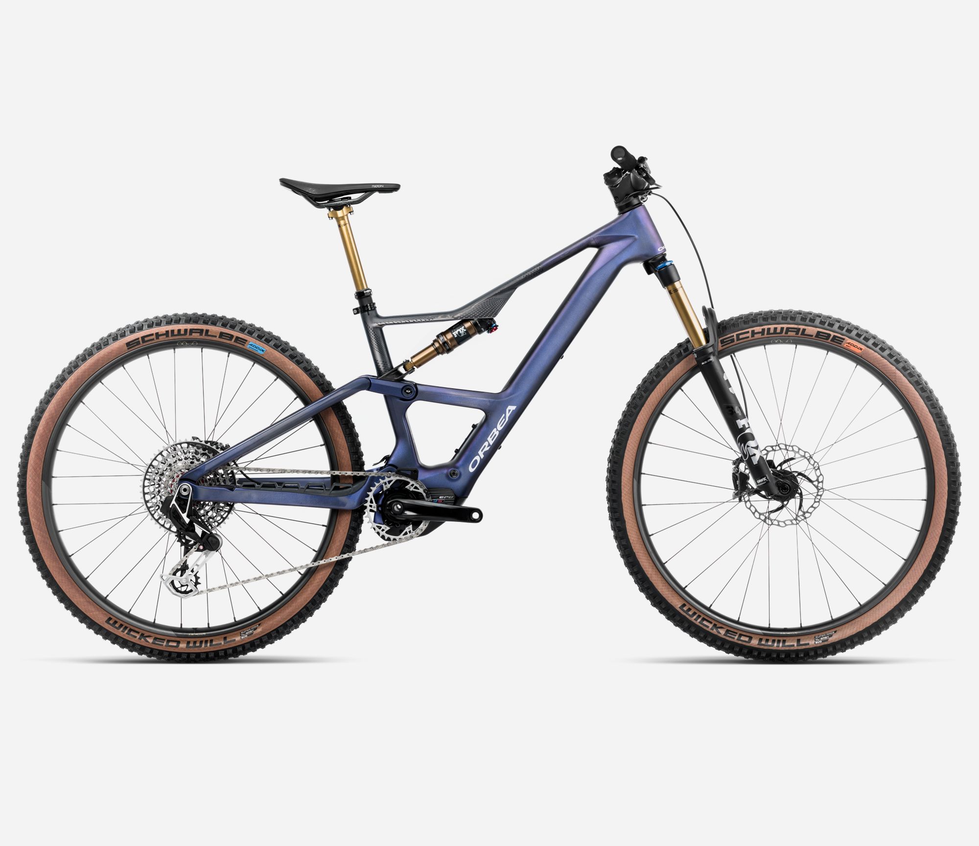 Orbea Rise SL M-LTD 630Wh Carbon Dual Suspension Mountain eBike 2025