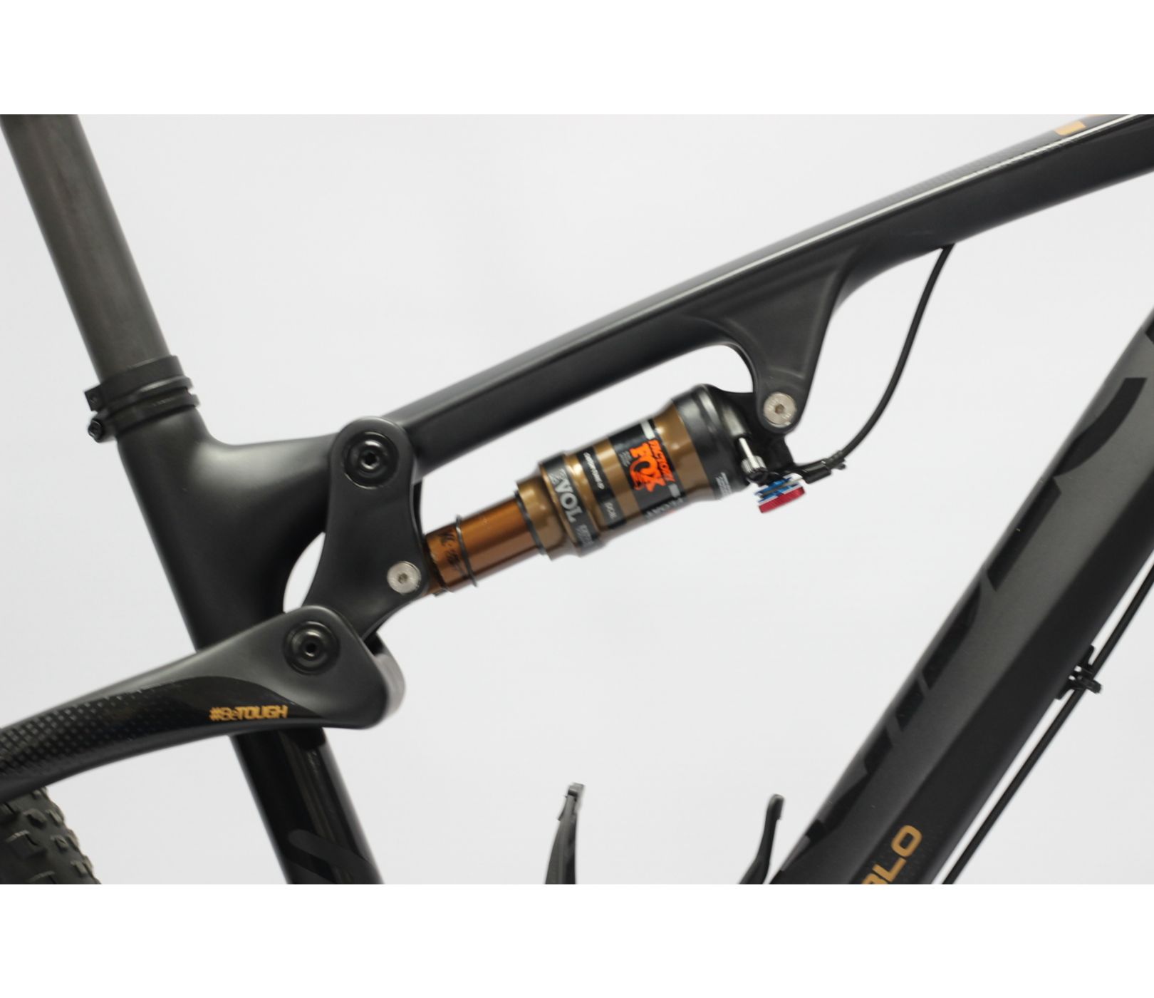 Pre-Owned Ridley Sablo Carbon Dual Suspension Mountain Bike - M