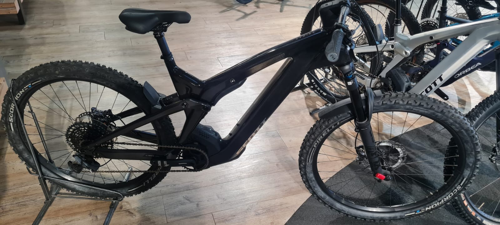 Demo Scott Strike Eride 900 EVO Carbon Dual Suspension E-Bike XL 2023 