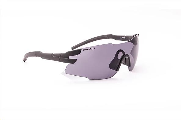 D'Arcs Eclipse Matte Black Smoke Sunglasses