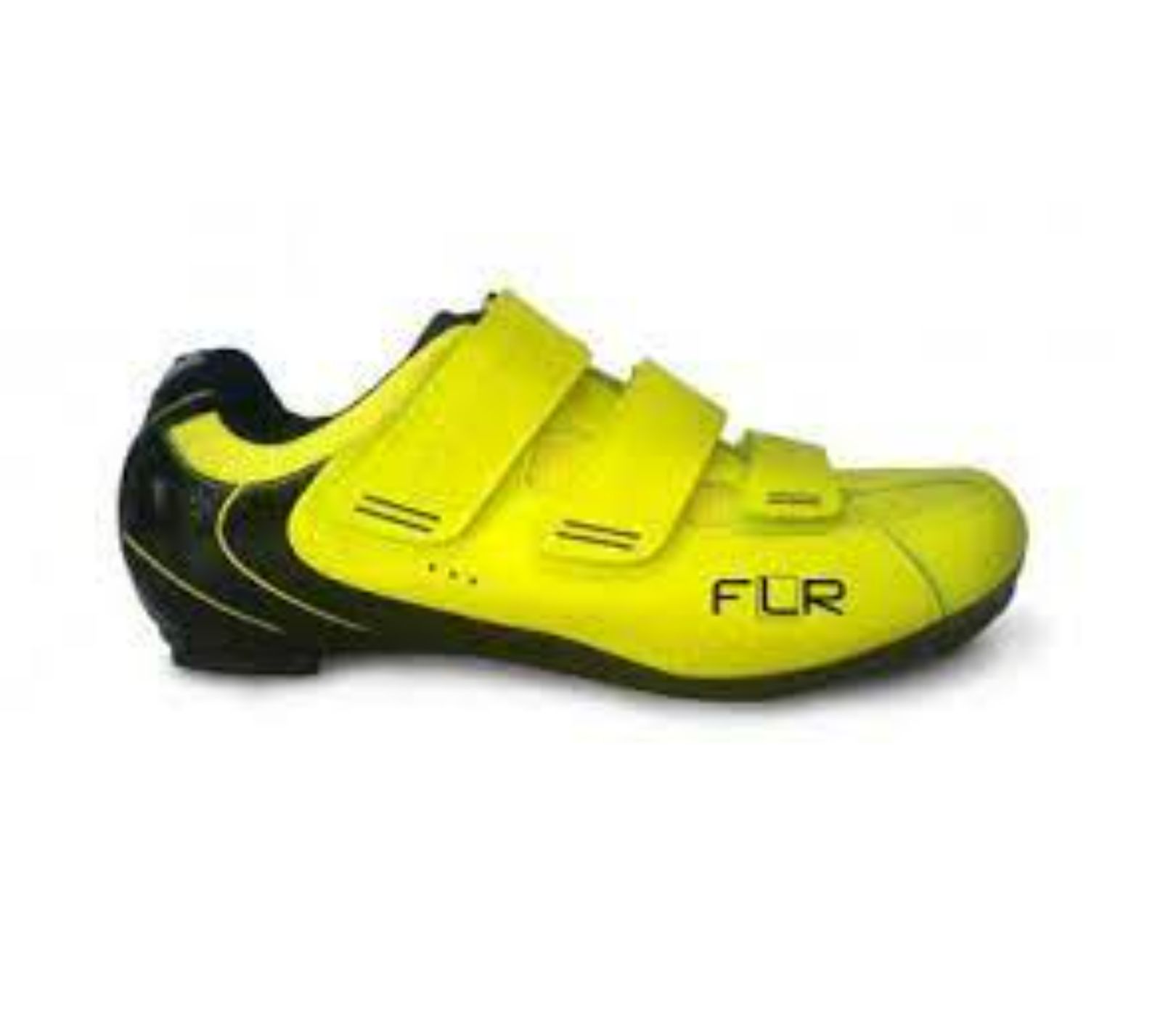 FLR Unisex Black/Yellow Road Shoe
