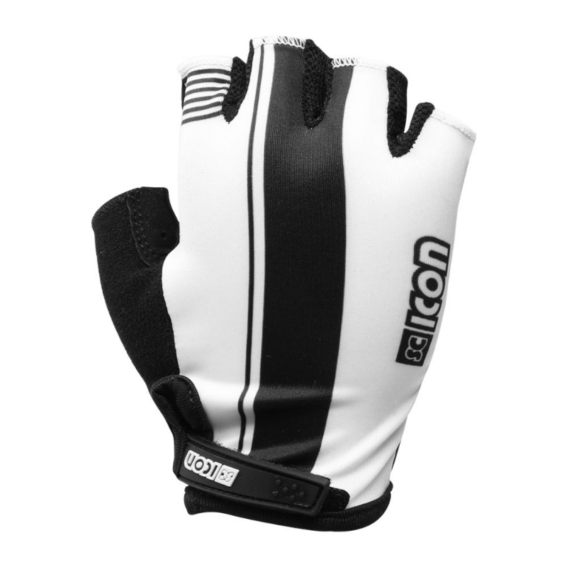 Scicon White/ Black Velcro Short Finger Gloves
