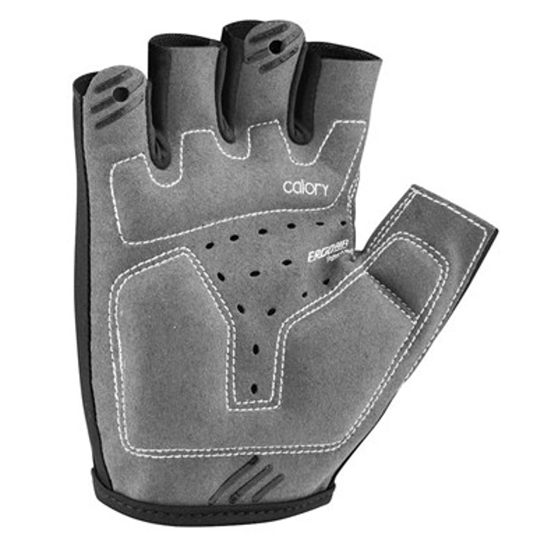 Louis Garneau Black Calory Short Finger Gloves