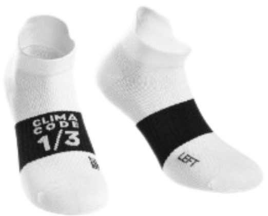 Assos White Hot Summer Socks
